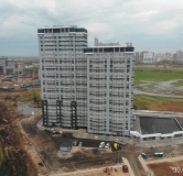 Ход строительства дома 1 в ЖК Невский -