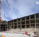 Ход строительства дома 2 в ЖК Лес -