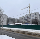 Ход строительства дома № 1Б поз.1 в ЖК По ул. Фучика -