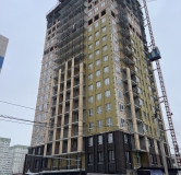 Ход строительства дома 1 в ЖК Автограф -