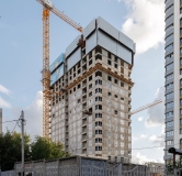Ход строительства дома 91, 1 этап в ЖК Эволюция -