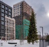 Ход строительства дома корпус 3 в ЖК Манхэттен -