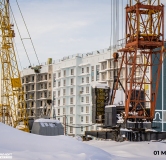 Ход строительства дома 1.2 в ЖК Родные росы -