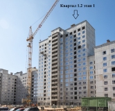 Ход строительства дома 1.2-1 в ЖК РеФорма Оптимум+ -