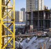 Ход строительства дома 1 в ЖК Атлас Лайн -