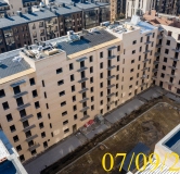 Ход строительства дома № 3 корпус 1 в ЖК Новоостровский -