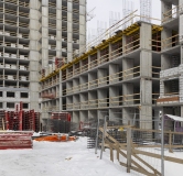 Ход строительства дома 1 в ЖК Страна.Энтузиастов -