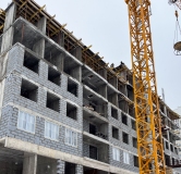 Ход строительства дома 1 в ЖК Орсо Дом на Куфонина -