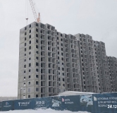 Ход строительства дома 75 в ЖК Радужные дворы -