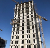 Ход строительства дома поз. 1 в ЖК Платон Парк -