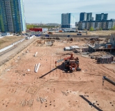 Ход строительства дома 2, корпус 2,3 в ЖК Чижи -