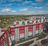 Ход строительства дома 48 в ЖК Вишневая Горка -