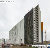 Ход строительства дома 132, корпус 216.2 в ЖК Цветной Город -