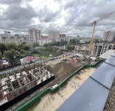 Ход строительства дома 23 в ЖК Северное Сияние -