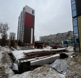 Ход строительства дома 3 (з/у 39) в ЖК Виноград -