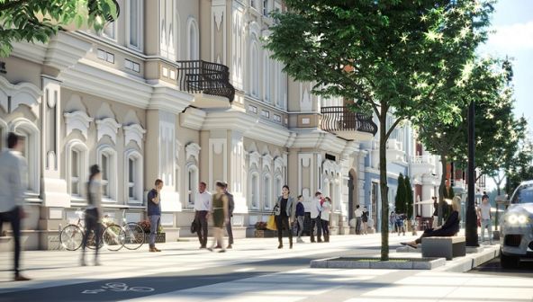 Благоустройство проспекта Революции