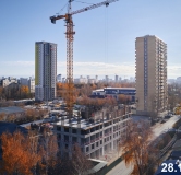 Ход строительства дома 6 в ЖК Толк Медный -