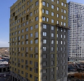 Ход строительства дома 24а в ЖК Сибирский Сад -