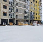 Ход строительства дома Литер 4 в ЖК Друг -