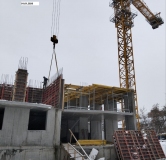 Ход строительства дома 8 в ЖД По ул. Ногина -