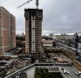 Ход строительства дома № 95В, 2 этап в ЖК На Ленина -