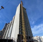 Ход строительства дома 1.4 в ЖК Нагорный -