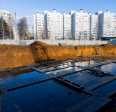 Ход строительства дома 1 в ЖК Калина -