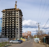 Ход строительства дома 27 в ЖК Восход -