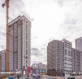Ход строительства дома 19.1.1, 19.1.2 в ЖК А Плюс -