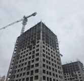 Ход строительства дома 4.1 в ЖК Тор -