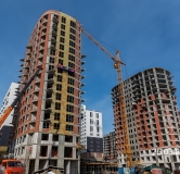 Ход строительства дома 5 в ЖК Лэйк Таун (Lake Town) -