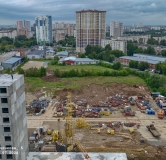 Ход строительства дома 5, секция 2.7, 2.8, 2.9, 2.10 в ЖК Красное Яблоко -
