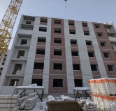 Ход строительства дома № 57, 1 этап, секция 1,2 в ЖК Перемена -