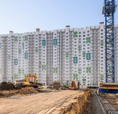 Ход строительства дома 38 в ЖК Озерки -