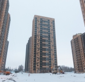 Ход строительства дома 21, корпус 39 в ЖК Северная долина -