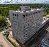 Ход строительства дома 3 в ЖК Поколение -