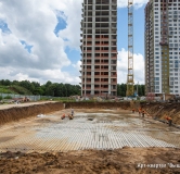Ход строительства дома 5 в ЖК Арт-квартал Выше -