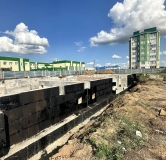 Ход строительства дома 3 в ЖК Ритм (Бутурлиновка) -