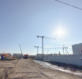 Ход строительства дома 1.2 в ЖК Самолет -