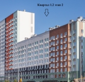 Ход строительства дома № 1.2-2 в ЖК РеФорма Оптимум+ -