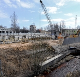 Ход строительства дома 38А в ЖД Цвет Зеленогорска -