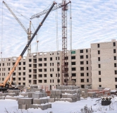 Ход строительства дома 3.1 в ЖК Кантри -