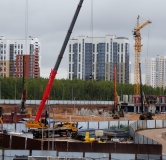 Ход строительства дома 2 в ЖК Батталовский -