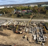 Ход строительства дома 32 в ЖК По ул. Шашина -