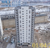 Ход строительства дома № 7.1 в ЖК Дубенский -