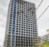 Ход строительства дома 1, 2, 3, 4 в ЖК Сибирская Калина -