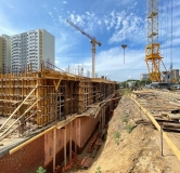 Ход строительства дома 2, 4 этап в ЖК Гранд-Парк -