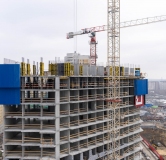 Ход строительства дома 1 в ЖД Библиотечная 41 -