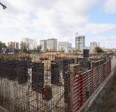 Ход строительства дома 1-8 в ЖК Южные кварталы -