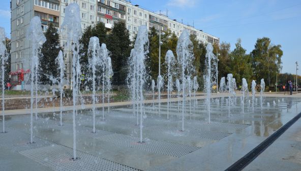 Как готовится к открытию благоустроенный сквер Авиастроителей в Нижнем Новгороде